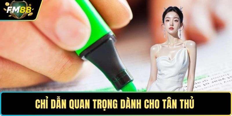 Đăng ký FM88 - Nhanh Chóng Trong 3 Bước Đơn Giản Năm 2025 2 Chỉ dẫn quan trọng dành cho tân thủ