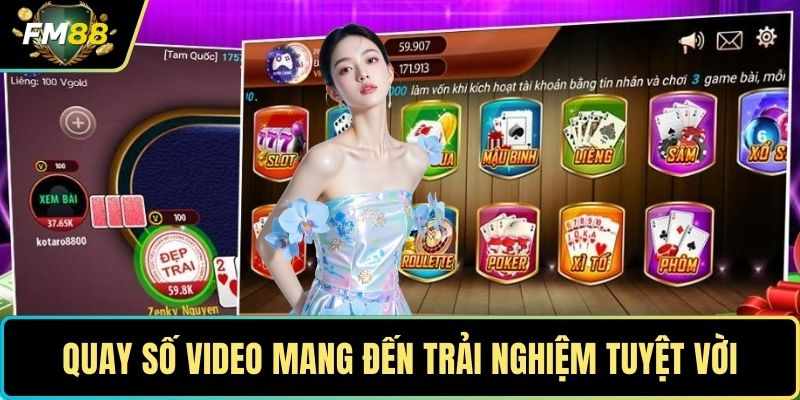 Quay Số FM88- Trải Nghiệm Thú Vị Vòng Quay May Mắn 3 Quay số video mang đến trải nghiệm tuyệt vời